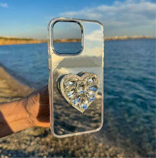Crystal Heart Reflection - Glammicious